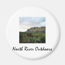 North River outdoors Fridge Magnet