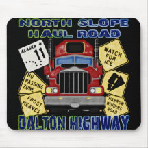 North Slope Haul Road Dalton Highway Mouse Pad