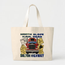 North Slope Haul Road Dalton Highway Tote Bag