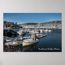 Northeast Harbour Poster