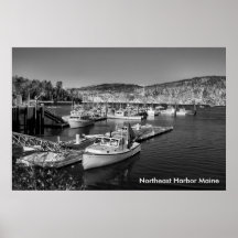 Northeast Harbour Poster - 2