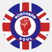 Northern Soul Union jack Stickers