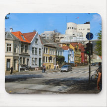 Norway, Bergen,residential area Mousepad