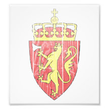 Norway Coat Of Arms Photo Art
