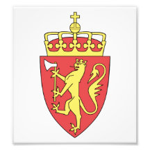 Norway Coat Of Arms Photo Art
