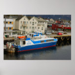 Norway, Deep water moorings and new buildings Posters
