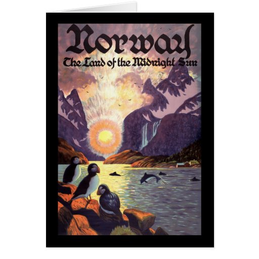Norway Greeting Card
