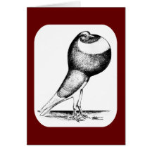 Norwich Cropper 1980 Greeting Card