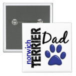 Norwich Terrier Dad 2 Pins