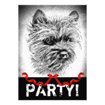 Norwich Terrier Personalized Announcements