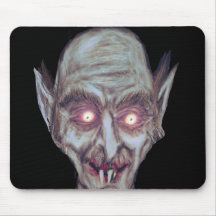 Nosferatu's Hypnotic Stare Mousepad
