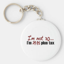 Not 30 $29.95 Plus Tax Key Chains