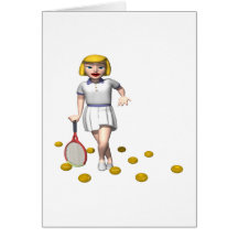 Not A Fan Of Balls Greeting Card