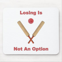 Not An Option Cricket Mousepad