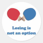 Not an Option Ping Pong Sticker