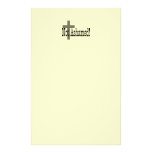 Not Ashamed! Romans 1:16 (with Cross) Custom Stationery