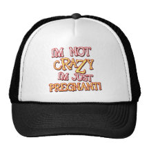 Not Crazy Just Pregnant Mesh Hat