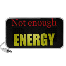 Not Enough Energy Mini Speakers