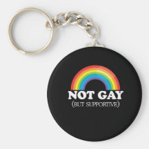 NOT GAY KEY CHAIN
