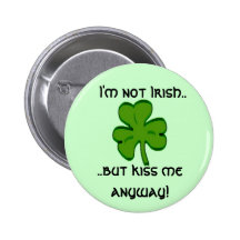 Not Irish Button