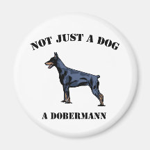 Not Just a Dog Refrigerator Magnets