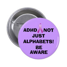 NOT JUST ALPHABETS!, BE,... PINBACK BUTTON