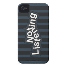 Not Listening iPhone 4 Cover