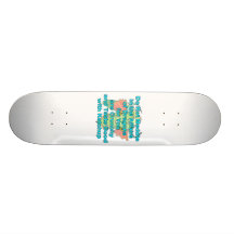 Not meddle teal dragon head skate decks