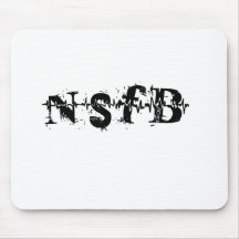 Not Safe For Boys Mouse Mat