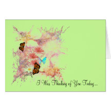 Note Card "Thinking of You"