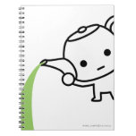 NoteBook - Greea Tea - White