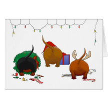 Nothin' Butt A Doxie Christmas Cards
