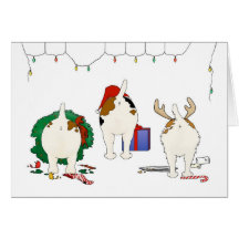 Nothin' Butt A Jack Christmas Greeting Cards