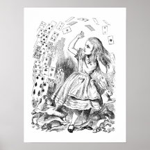 Nothing but a pack of cards ! print