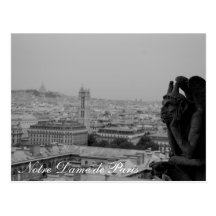 Notre Dame de Paris card Postcards