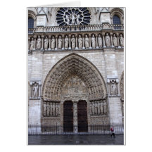 Notre-Dame de Paris France Greeting Cards