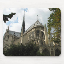 notre dame de paris mousepad