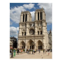Notre Dame Postcard