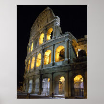 Notte al Colosseo Posters