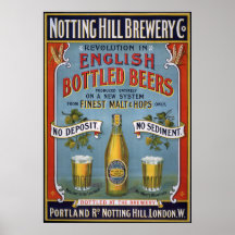 Notting Hill Brewery Co, 1899 Posters