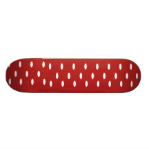 NOVINO Happy Birthday Dark Tan White Dots Skate Board Deck