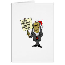 Now Get Back To Work Christmas Boss Card