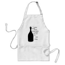 Now You're Cooking with Wine Apron
