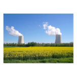Nuclear power plant - Centrale nucléaire - (France Modèles De Cartes De Visite