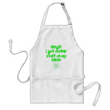 Nuclear Stuff On Hands Aprons