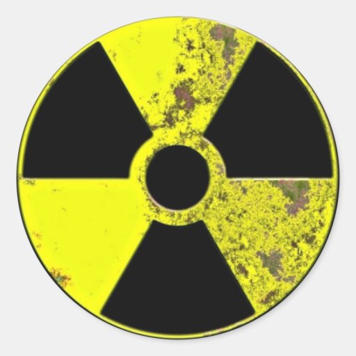 Nuclear Symbol Stickers