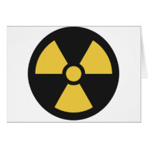 NuclearSymbol Greeting Card