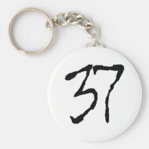 Number37 Keychains