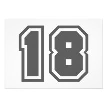 Number 18 announcements