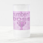 Number 1 Boss in Pink Mug